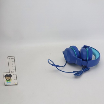Kabelová sluchátka Nabevi BH100-blue