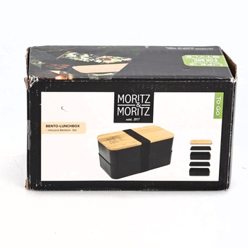 Moritz & Moritz Bento Box Japanese - Perfektný obedový box pre dospelých a deti - Obedový box s