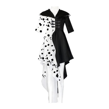 Dámské šaty KUJAIS XL černobílé