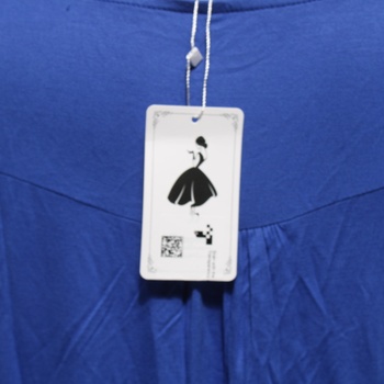 Dámské tričko s výstřihem Ranphee M modré 