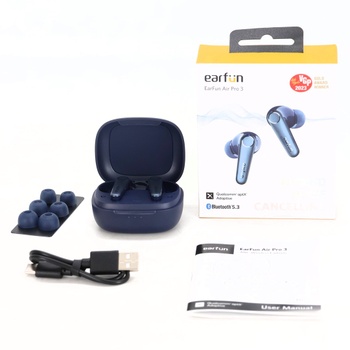 Bezdrôtové slúchadlá EarFun Air Pro 3 modrá