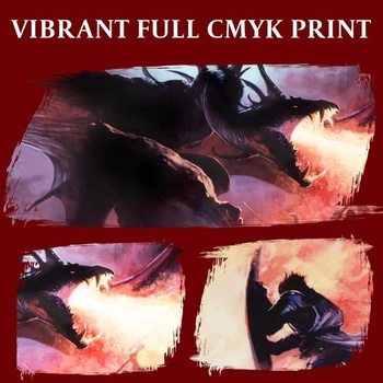 DND DM Screen 5e – Obrazovka D&D Game Master na skrytie vašich kociek, kariet a kníh – Plnofarebný