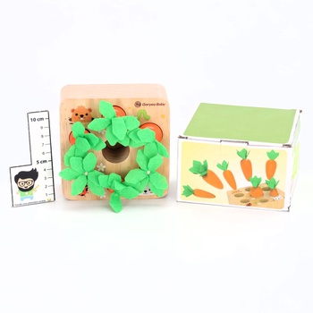 Montessori hračka KMTJT sklizeň mrkve