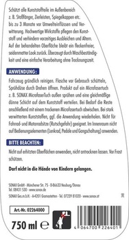 SONAX XTREME Ceramic plastický tmel (750 ml) sa stará o plast a zaisťuje intenzívne osvieženie farieb