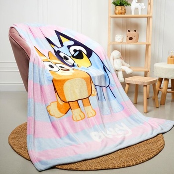 BlueY fleecová deka pro dívky a chlapce, dětská deka nadýchaná, 130x150 cm