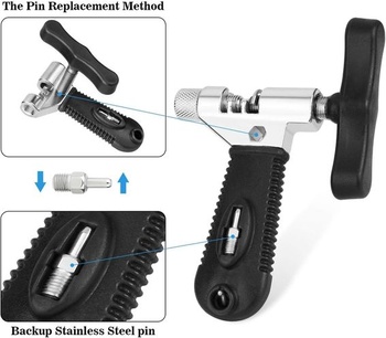 TAGVO Bike Chain Tool, Chain Tool Nytovač reťaze pre 7 8 9 10 Speed ​​Nytovač reťaze na bicykle