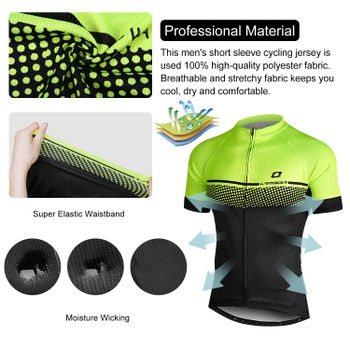 Cyklistický dres Lameda dĺžka 70 cm