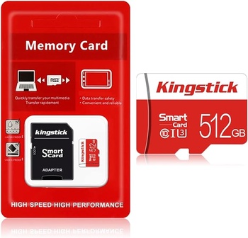 Paměťová karta Kingstick MicroSD 512GB