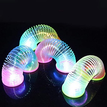 12  LED duhových spirál magic rainbow