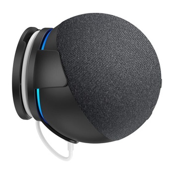 Nástěnný držák Cozycase Echo Dot 5. generace – příslušenství šetřící místo, černý