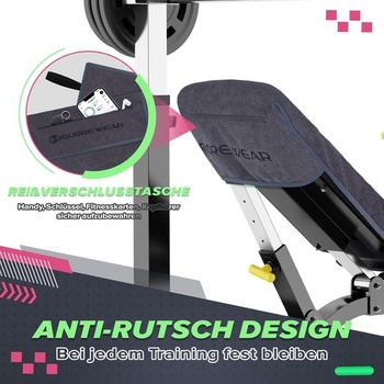 Migliore Wear Fitness uterák | Športový uterák 120x50 cm s vreckom na zips |