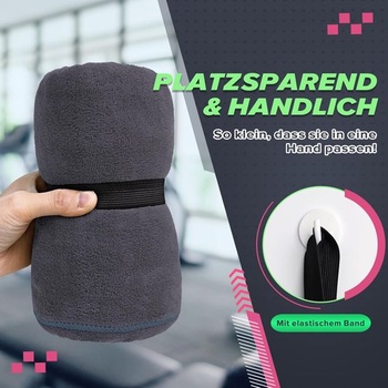 Migliore Wear Fitness uterák | Športový uterák 120x50 cm s vreckom na zips |