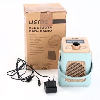 DAB digitální rádio UEME DB-318-BLUE 