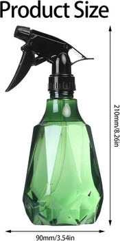 AIOUHMYM 500ML rozprašovací lahve, 2 ks prázdných rozprašovacích lahví k plnění, znovu naplnitelná