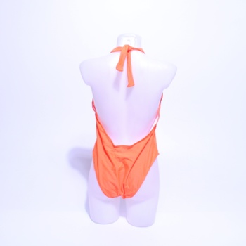 Jednodílné oranžové plavky vel. XL Mooncore 