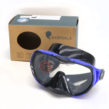 Potápačské okuliare modročierne Rabigala