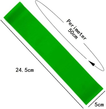 JeVenis prírodné latexové strečové popruhy na nohy skákacie kreslo fidget band cvičenie autizmus