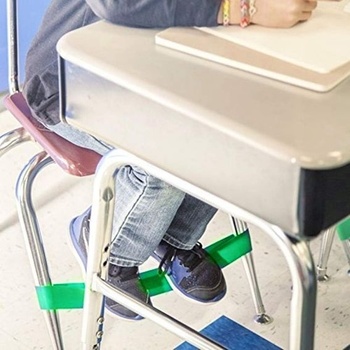 JeVenis prírodné latexové strečové popruhy na nohy skákacie kreslo fidget band cvičenie autizmus