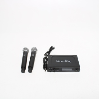 Bezdrátový mikrofon MicrocKing MK207 černý