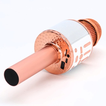 Karaoke růžový mikrofon MicQutr 