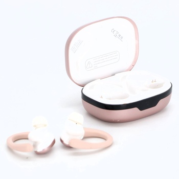 Bezdrátová sluchátka Cascho BX17, růžová