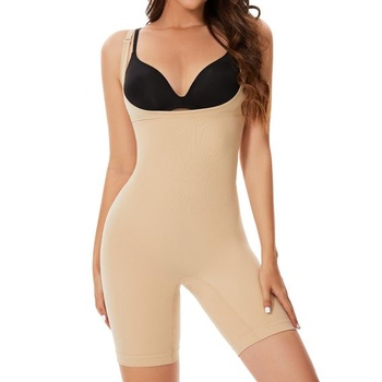 SLIMBELLE Shapewear dámske bruško bezšvový tvarovanie tela elasticita tvarovacie nohavičky na bruško s