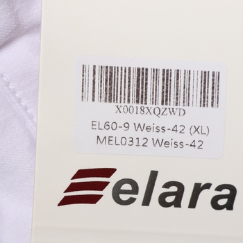 Dámské kalhoty Elara MEL0326 bílé vel. XL