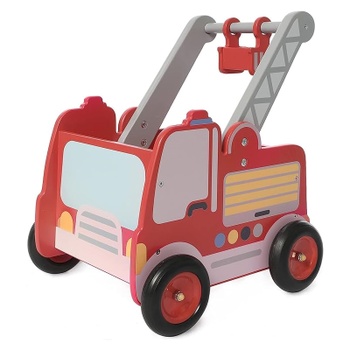 Dětské chodítko Labebe hasičské auto