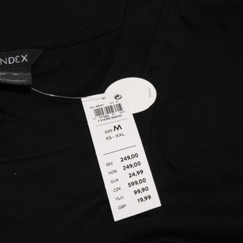 Černé dámské šaty Lindex tričkové 