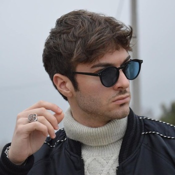Slnečné okuliare ZENOTTIC Polarized Okrúhle Retro Classic UV 400 Ochranný Vintage rám pre mužov Ženy
