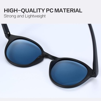Slnečné okuliare ZENOTTIC Polarized Okrúhle Retro Classic UV 400 Ochranný Vintage rám pre mužov Ženy