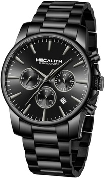 Pánské hodinky Megalight černé vodotěsné