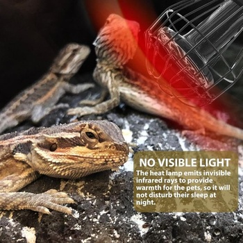 WIYETY korytnačia tepelná lampa s ochranným krytom
