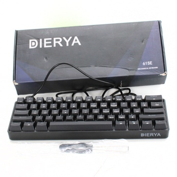 Herní klávesnice Dierya ‎DK61se podsvícená