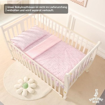 Dojčenská a detská deka SUPERBE BEBE z mäkkej Oeko-Tex bavlny - 75x100 cm detská deka pre deti v 10