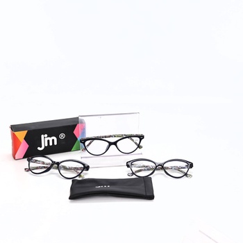 Dioptrické okuliare JM 3 ks + 2.75