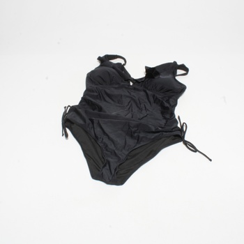 Dámske jednodielne plavky TMEOG čierne XL