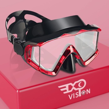 Potápěčské brýle EXP VISION červené unisex