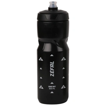 Fľaša na vodu Zéfal Sense Soft 80, čierna, 800 ml
