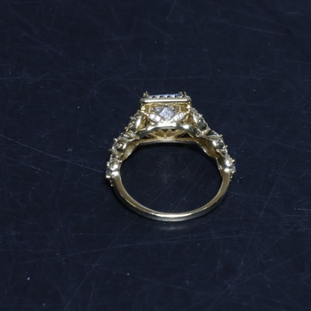 Pozlacený zásnubní prsten Jewelry Palace 57