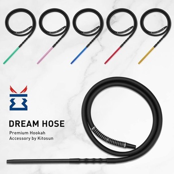Kitosun D-Hose Hadica a náustok na shisha - Prémiové príslušenstvo pre shisha 34 cm dlhý