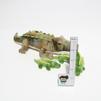 Plyšová hračka Prextex krokodíl