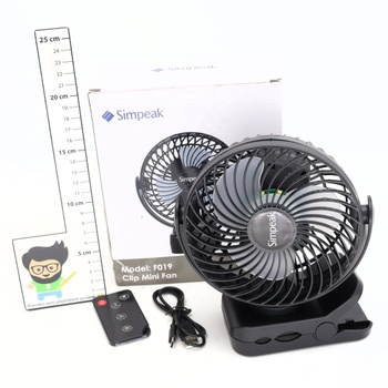 Stolní mini ventilátor Simpeak F019