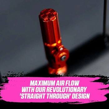 Bezdušové ventilky Muc-Off Big Bore Hybrid, černé 45 mm - Precizně navržené krytky ventilků pro