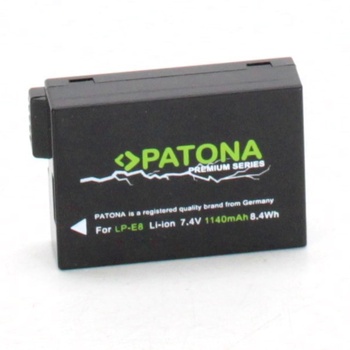 Baterie Patona LP-E8 pro fotoaparát Canon