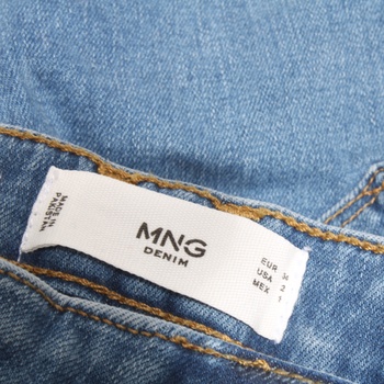 Džínové dámské kalhoty vel. 34 EUR MNG 