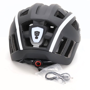Cyklistická helma VICTGOAL černobílá