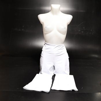 Bílé dámské kalhoty LaiEr vel. XL