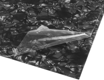 FLEOR 20X17cm akustický pickguard prázdny materiál list samolepiaca podkladová doštička pre