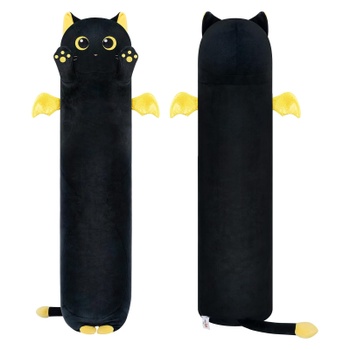 Plyšová mačka Mewaii čierna 110cm